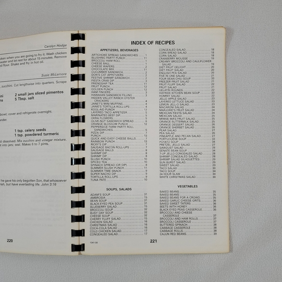 Litroe Circle Of Love Cookbook - Litroe Baptist Church Louisiana - Picture 8 of 16